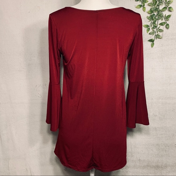 Cloudless | Garnet Renaissance Style Blouse - Picture 3 of 4